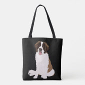 Individualisierbarer St. Bernard Tasche (Rückseite)