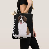 Individualisierbarer St. Bernard Tasche (Von Nahem)