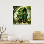 Individualisierbarer St Patrick’s Day Boho Sinti u Poster (Küche)