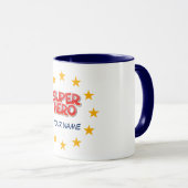 Individualisierbarer Superheld Tasse (VorderseiteRechts)