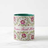 Individualisierbarer Text, Peonies Pattern, Willia Tasse (Zentrum)