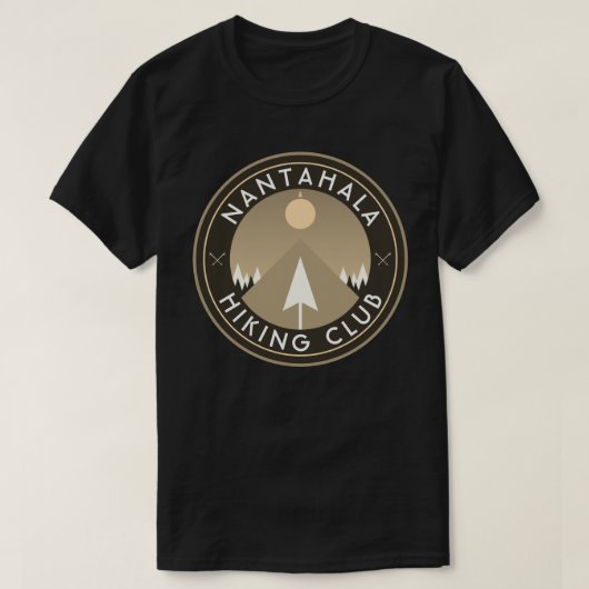 individualisierbarer Wanderclub T - Shirt (Design vorne)
