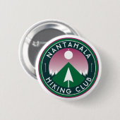 individualisierbarer Wanderklub Button (Vorne & Hinten)
