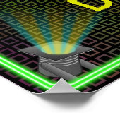 Individualisierbarer Zuhause-Bar-Disco-Ball der 19 Poster (Ecke)