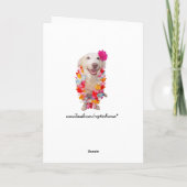 Individualisierbares Funny Thinking Karte (Rückseite)