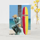 Individualisierbares Funny Thinking Karte (Gelbe Blume)