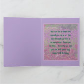 individualisierbares Groß Size Happy 90. Geburtsta Karte (Innenseite)