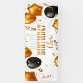 individualisierbares Happy Birthday Banner 3 (Vertikal)