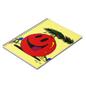 individualisierbares Happy Ornament Notebook Notizblock (Linke Seite)