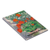 Individualisierbares SpiralNotebook für einen Gärt Notizblock (Rechte Seite)