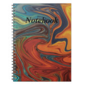Individualisierbares SpiralNotebook mit individuel Notizblock (Vorderseite)