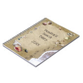 Individualisierbares Strandtagebuch Notizblock (Linke Seite)