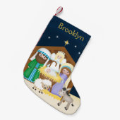 Individualisieren der Krippenlandschaft Kleiner Weihnachtsstrumpf (Vorderansicht (hängend))