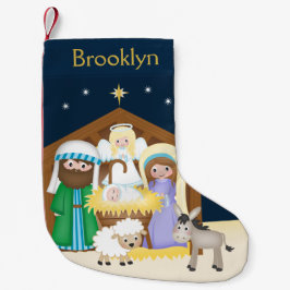 Individualisieren der Krippenlandschaft Kleiner Weihnachtsstrumpf