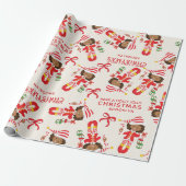 Individualisieren des multikulturellen Elfs Geschenkpapier (Ungerollt)