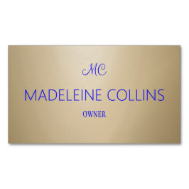 Individualisieren Einfaches Berufliches Holzkorn Magnetische Visitenkarte