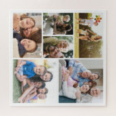 Individualisieren Sie 6 Gerahmte Fotomaterialien Puzzle (Horizontal)