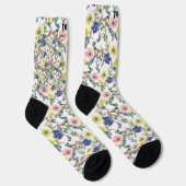 Individualisieren Sie die Initialen Multicolor Pin Socken (Rechts)