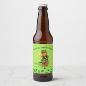 Individualisieren Sie Ihre St. Patrick's Day Ale i Bierflaschenetikett (Vorderseite)