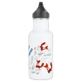 Individualisieren Sie moderne Fox Woodland Muster Edelstahlflasche (Rechts)