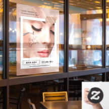 Individualisierte rosa elegante ästhetische Wimper