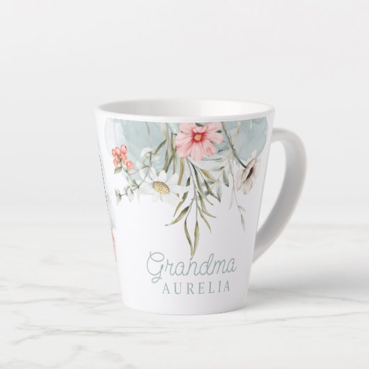 Individualisierter Mug für Großmutter Milchtasse (Rechte Ecke)