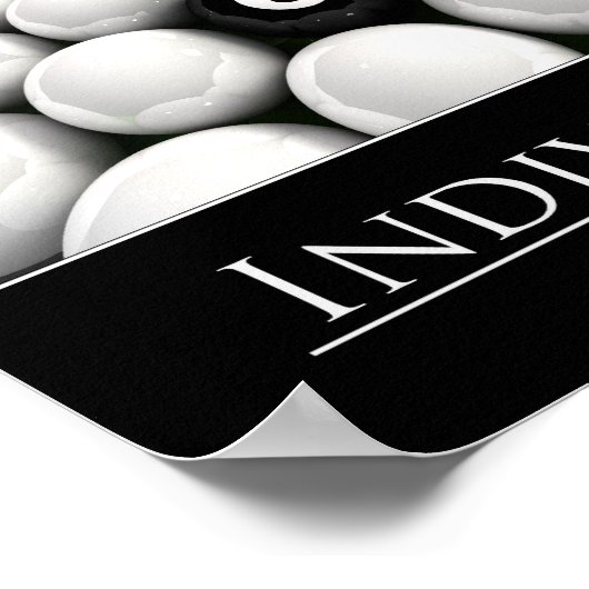 Individualität Poster (Ecke)