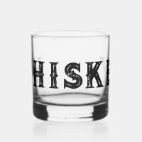 Individuell altmodisches Design Whisky Glas Gesche