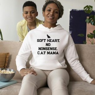 Individuell angefertigter Text für Katzenliebhaber Hoodie
