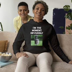 Individuell angepasst Moderner schwarzer weißer Te Hoodie