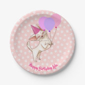 Individuell angepasste Chihuahua Paper Party-Telle Pappteller (Vorderseite)