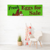 Individuell angepasste Frischeier für den Verkauf Banner (Insitu)