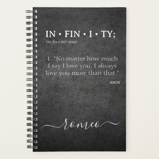 Individuell angepasste LIEBE Planer (Vorderseite)