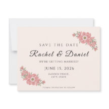 Individuell angepasstes Rouge Wasserfarben Florale