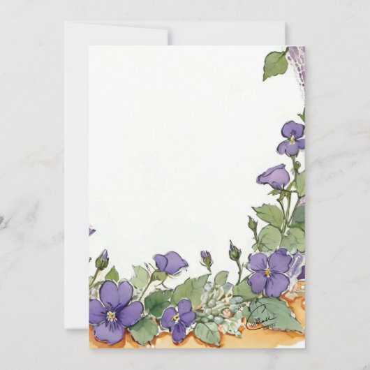 individuell anpassbar dankeskarte (Rückseite)