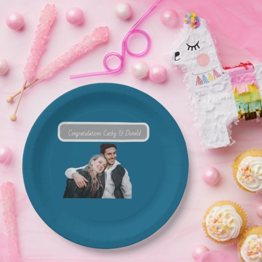 individuell anpassbar pappteller (Party)