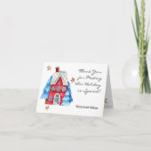 Individuell anpassbar, vielen Dank für die Urlaubs Dankeskarte (Vorderseite)