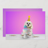 Individuell anpassbare 12x18 für Flachkarten-Party Einladung (Vorne/Hinten)