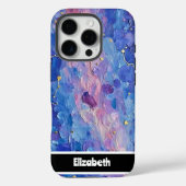 Individuell anpassbare Abstrakt Glow Phone Cover (Rückseite)