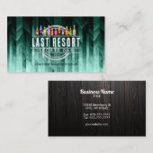 Individuell anpassbare Bar-Visitenkarten Visitenkarte (Vorne/Hinten)