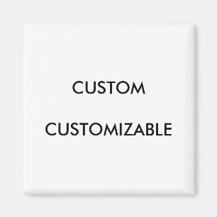 Individuell anpassbare Blank Magnet