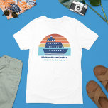 Individuell anpassbare Bootsfahrt Sunset Family Tri-Blend Shirt<br><div class="desc">Coole T - Shirt für Reisende,  die sich in einer Kreuzfahrt mit dem Schiff treffen,  für ihre Wiedersehen oder für einen Sommerurlaub auf Bermuda,  den Bahamas oder der Karibik. Passen Sie diese niedlichen Sonnenuntergang-T-Shirts mit Ihrem Familiennamen und Ziel oder Jahr an.</div>