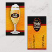 Individuell anpassbare Brauereikarte Visitenkarte (Vorne/Hinten)