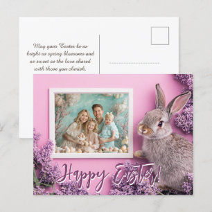 🐰 🥚 🌸 individuell anpassbare Bunny Kisses & Lil Feiertagspostkarte