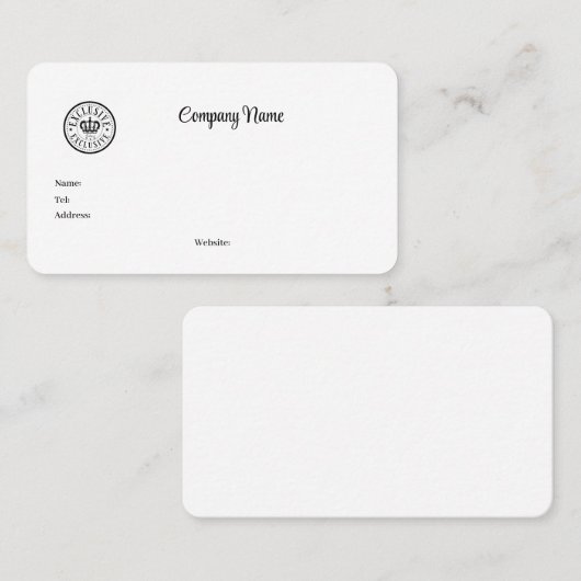 Individuell anpassbare Business oder Service könne Visitenkarte (Vorne/Hinten)