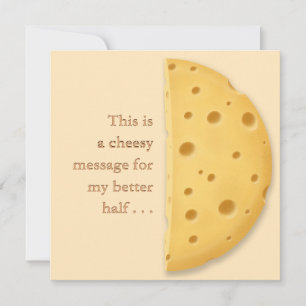 Individuell anpassbare Cheesemitteilung Charming R Feiertagskarte