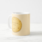 Individuell anpassbare Cheesy Message Romantischer Kaffeetasse (Vorderseite Links)