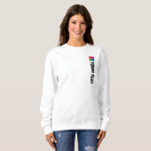 Individuell anpassbare doppelseitige Druckwomens M Sweatshirt (Vorne ganz)