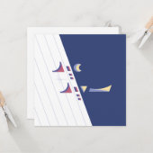 Individuell anpassbare Eid Delight (Mitternacht) Karte (Vorderseite/Rückseite Beispiel)