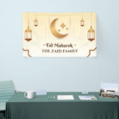Individuell anpassbare Eid Mubarak Moderne Banner (Messeveranstaltung)